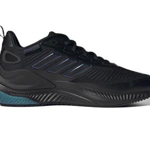 adidas Alphamagma Guard Black Dark Marine Kids Running Sports Shoes GX1177